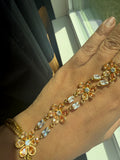 Cubic Zirconia Crystal Hand Chain - Rangreza Accessories
