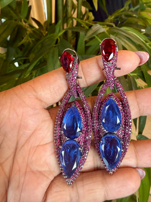 Hot Pink & Blue