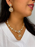 Polki Kundan Necklace Set - Rangreza Accessories