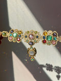 Semi-Precious Stone 22K Gold Plated Choker Set - Rangreza Accessories