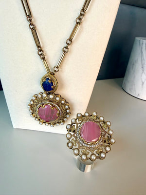 Hot Pink & Yellow