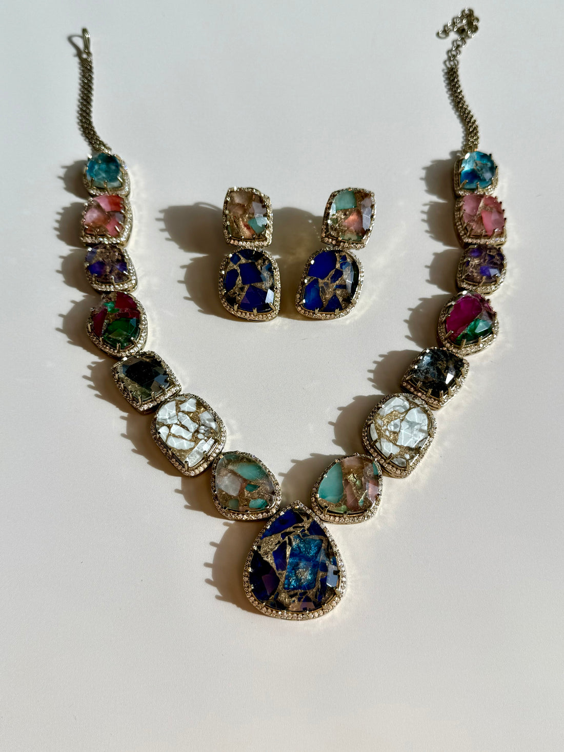 Sherni Luxury Firestone Doublet Set, Premium Quality