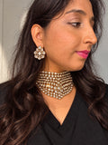 Polki Kundan Choker Set - Rangreza Accessories