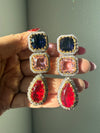 Navy Pink Red