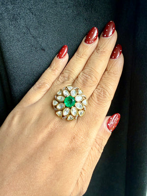 Emerald green