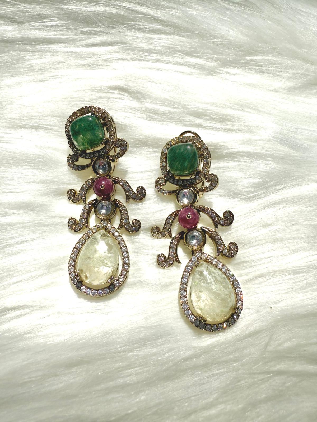 Sabyasachi inspired dangle earrings