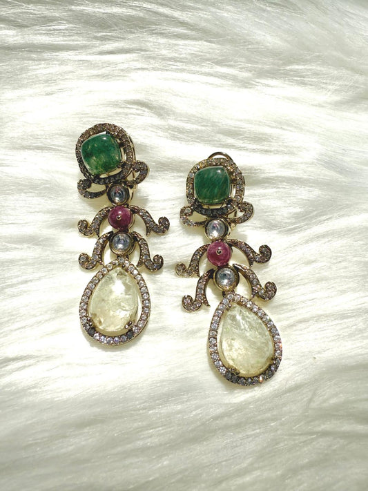 Sabyasachi inspired dangle earrings